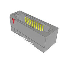 Samtec ERF8-010-05.0-L-DV-L-TR Sockets 0.80 mm Edge Rate(R) Rugged High Speed Socket