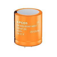 EPCOS B43652A5567M050 General Purpose Electrolytic Capacitors 450VDC 560uF 20% 190ohm