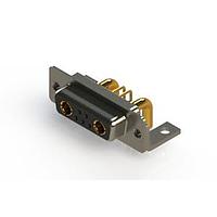 EDAC 630-7W2-240-3T4 Mixed Contact D-Sub Connectors Right-angle Power Combo D-Sub Connector