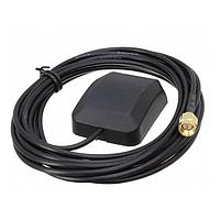 Adam Tech ANT-DK-GP1FP-GAP3M-1 Outdoor Antennas RF ANT 1.575GHZ MOLDED SMA MAGNT