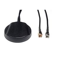Taoglas MA203.A.AB.035 MIMO Stingray MA203 2in1 GPS/GALILEO  3G/2G Adhesive Mount Antenna, SMA(M) oe55mm*12mm