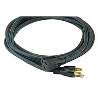 Alpha Wire 1934 BK003 Multi-Conductor Cables Type SOOW, 300V 18 AWG 2-Conductor, 250ft Black