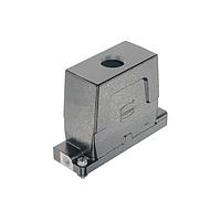 HARTING 19400160443 Hoods 16 HPR Enlarged Hood, Screw Locking, Top Entry, with FE, M40