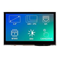 Riverdi SM-RVT43ALBNWC00 TFT LCD Displays 4.3", EVE3, no frame, CTP, air bond