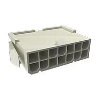 Amphenol FCI 10127816-081LF Headers & Wire Housings Minitek Power4.2 DR Plg Hsg 8Pos