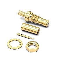 Wurth Elektronik 61626421210320 Panel Receptacles WR-SMB 1000V 50Ohms Cable Bulkhead Jack