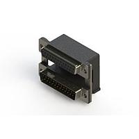 EDAC 664-025-664-00A Dual Port D-Sub Connectors Right-angle Dual Port D-Sub Connector