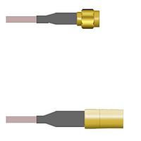 Amphenol Custom Cable Q-3C03Z000R012i RF Cable Assemblies SMA-SP/SMB-SP G316D 12I