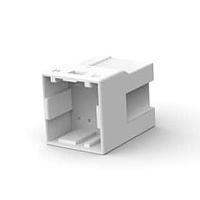 AMP Connectors - TE Connectivity 1981971-1 Headers & Wire Housings GIC2.5W CAPHOUSING 8POS (2-ROW) NAT