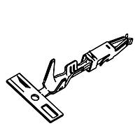 AMP Connectors - TE Connectivity 962875-1 (Mouser Reel) Terminals MICRO-P-TIMER KONT Reel of 1000