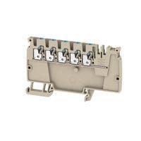 Weidmuller 1988100000 DIN Rail Terminal Blocks AAP12 2.5 LI BL