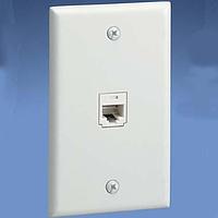 Panduit CFP1WH-L Wire Ducting & Raceways Faceplate 1 Port Classic Bulk Pack O