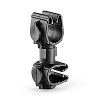 HellermannTyton 156-01973 MOC Clip to MOC Clip MOC Clip to MOC Clip Perpendicular, 7 mm, 6 mm Perpendicular, PA66HIRHSUV, Black, 2000/ctn