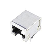 Molex 95622-3981 Modular 8P RA MODULAR JACK THRU-HOLE FULL SHLD