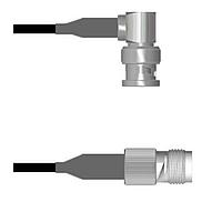 Amphenol Custom Cable Q-0E04J0008108i RF Cable Assemblies BNC-RP/TNC-SJ RG58 108I