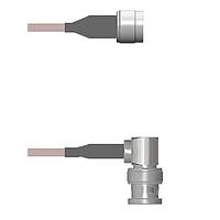 Amphenol Custom Cable Q-2I00D0005006i RF Cable Assemblies N-SP/BNC-RP G316 6I