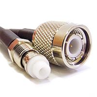 Siretta ASMZG1000F058L13 RF Cable Assemblies TNC(M) TO FME(F) 10M LOW LOSS (SLL200) CABLE ASSEMBLY