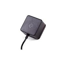 Raspberry Pi SC0218 Fixed Plugs KSA-15E-051300-HU, Official Power Supply, 5.1V, 3A, USB-C Power Supply, US, (UL), Black