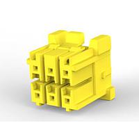 AMP Connectors - TE Connectivity 4-1971905-3 Plug Housing GI CONN 3.3 PLUG HSG 6P