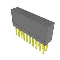 Samtec ESW-110-13-G-D Stackthrough .100" Elevated Socket Strip