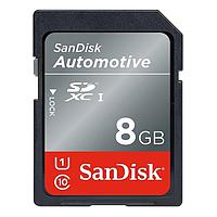 SanDisk SDSDAG3-008G-XA SD Cards WD/SD 8GB Automotive NO LABEL