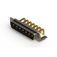 EDAC 629-24W7250-2TB Mixed Contact D-Sub Connectors Right-angle Power Combo D-Sub Connector