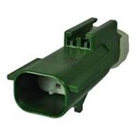 Aptiv 54200273 Housings 2 way Male APEX 2.8 Sealed Dark Green CONN