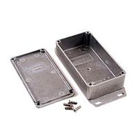 Hammond Manufacturing 1590BF Flanged Enclosure Diecast Alum wFlange 4.4x1.1x2.34"Natural