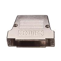 Amphenol CONEC 165X17599X Strain Relief Backshell 50P METAL HOOD W/ SIDE CABLE EXIT