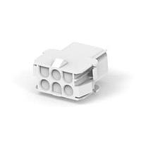 AMP Connectors - TE Connectivity 2178773-1 Receptacle Housings UMNL 6 WAY CAP HOUSING