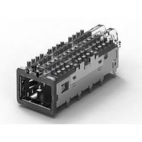 AMP Connectors - TE Connectivity 2170112-1 I/O Connectors QSFP 1X1 BEHIND BEZEL ASSEMBLY