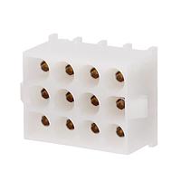 AMP Connectors - TE Connectivity 350764-5 Headers HDR SKT 3X04C VRT V2