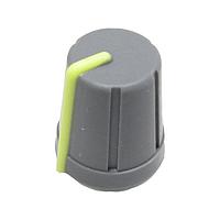 Eagle Plastic Devices 450-4662 Conical Knob SOFT TCH D SH GY/YL