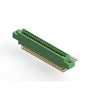EDAC 345-050-558-804 With Flanges .100" (2.54mm) Pitch Card Edge Connector