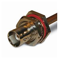 Amphenol RF 112581 Connectors BNC BLKHD JACK SOL .141 SEMI RIGID