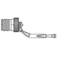 Amphenol PCD D38999/32W25N Plug Cover SZ 25 PLUG PROTECTION CAP