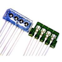 JST Commercial A04KR04DS28W305B Jumper Assembly 12" 04KR-8M-P TO 04DS-8E JUMPER ASSY 1:N