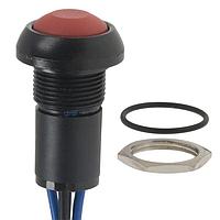 APEM IPR5SAD6 Sealed DPDT RED NO/NC