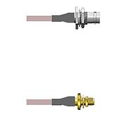 Amphenol Custom Cable Q-0102U0001072i RF Cable Assemblies BNC-SJB/SMA-SJB G178 72I