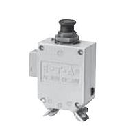 E-T-A Circuit Breakers 482-G323-J1M1-B2S1-50A High Performance Single pole compact high performance thermal circuit breaker with tease-free, trip-free, snap action mechanism and push/pull on/off manual actuation (M-type TO CBE to EN 60934). An indicator band on the push button clearly shows the tripped/off posit