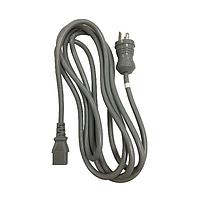 Io Audio Technologies 26161-100-03 AC Power Cords Power Cord, 3 Conductor, Unshielded, 16AWG, SJT, 10', 5-15P, C-13, 13Aa.125VAC