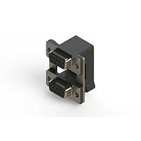 EDAC 662-009-264-000 Dual Port D-Sub Connectors Right-angle Dual Port D-Sub Connector