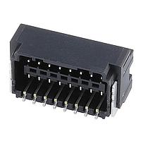 Molex 220205-1871 Headers 2.0WB MLP DL SMT RA PLUG ASSY 18CKT BLK