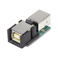 HARTING 09455411906 USB Type B Connectors HARTING PushPull V4 Adapter for Bulkhead Housing - USB 2.0 Type B (to straight USB jack)