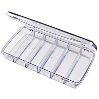 Flambeau DB203 Multiple Compartment Six-compartment 8 7/16" X 4 1/4" X 1 3/16" (21.43 x 10.80 x 3.02 cm)