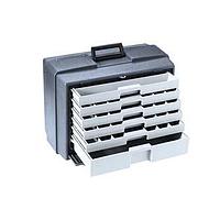 Flambeau 22060 Boxes Drawer Cabinets - Gray w/Light Gray Drawers