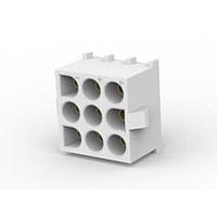 AMP Connectors - TE Connectivity 350763-5 Receptacle Housings 09P UMNL HDR ASY PC LF