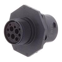 Amphenol SINE Systems RTS712N3P03 Connectors RECEPTACLE JAM NUT SIZE 12 3POS PIN