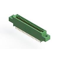 EDAC 345-040-524-804 With Flanges 40P .100" x .200" GREEN