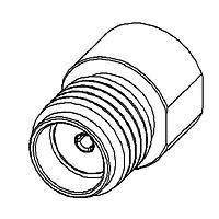 Radiall R404N02000 RF Terminators TERMINATION: SMA F 18 GHZ 2W